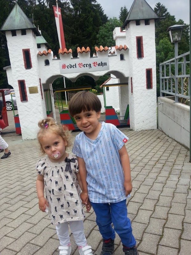 Sedel-Bergbahn im Spielpark des Ausflugsrestaurants Sedel Herisau