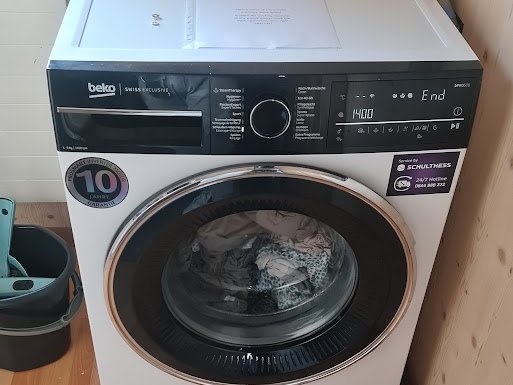 Waschmaschine Beko Swiss Exclusive im Landhaus